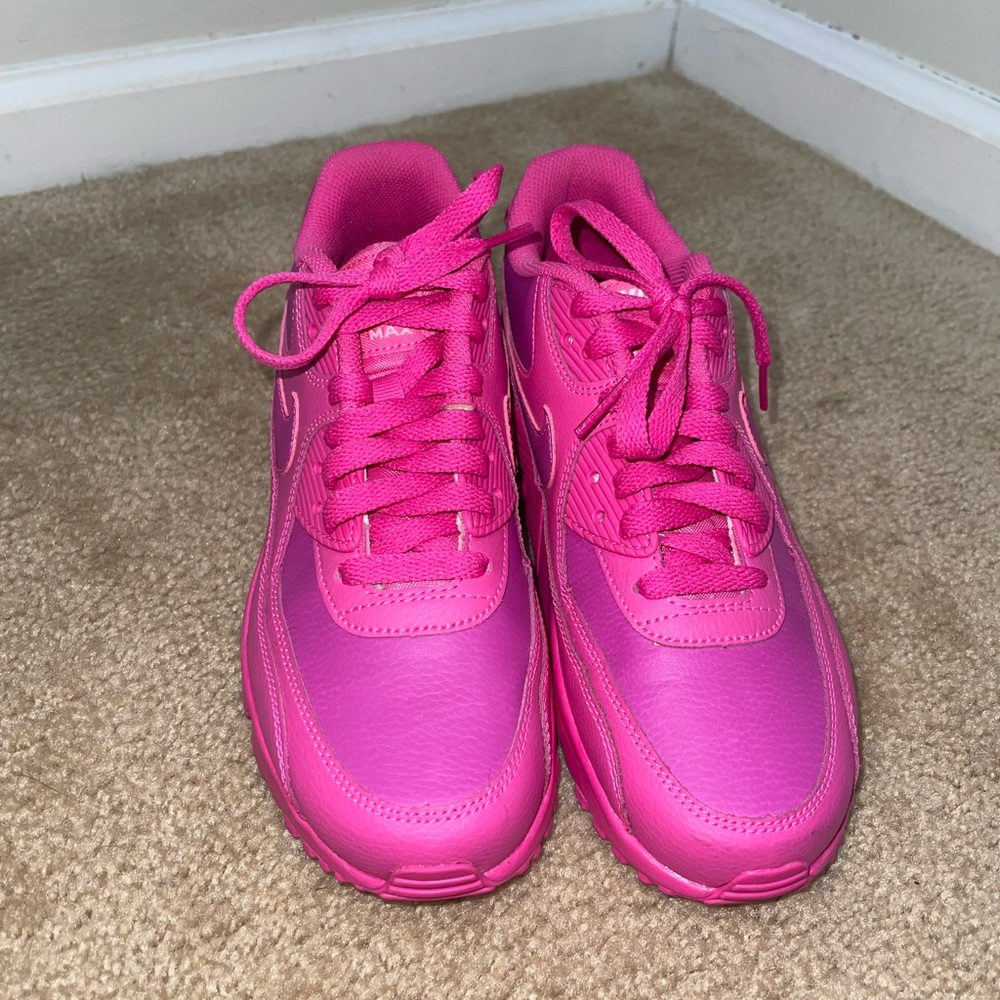 Hot Pink Nike Air Max 90s - Picture 7 of 9